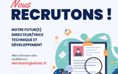 Nous recrutons Directeur Technique et Développement H/F